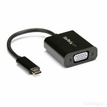 Adaptateur USB C vers VGA Startech CDP2VGA Noir