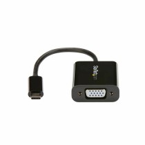 Adaptateur USB C vers VGA Startech CDP2VGA Noir