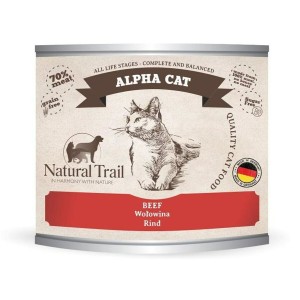 Cat food NATURAL TRAIL Alpha Cat Beef Beef 200 g