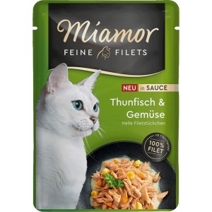 Cat food Miamor Fine Filets Tuna Fish 100 g