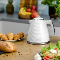 Kettle Zelmer ZCK7650 White Silver Stainless steel Plastic 2200 W 1,7 L