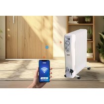 Radiateur à Huile N'oveen OH1199 Blanc 2500 W