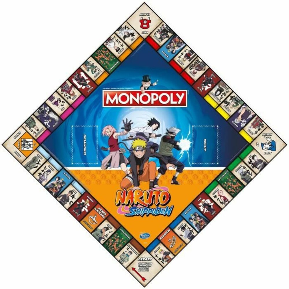 Jeu de société Winning Moves MONOPOLY Naruto (FR)