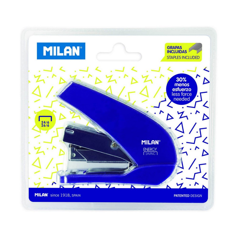 Agrafeuse Milan Bleu