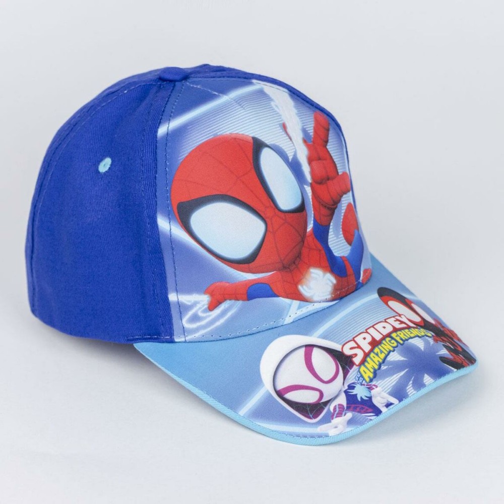 Kinderkappe Spidey Blau (51 cm)