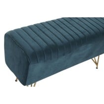 Hocker DKD Home Decor   90 x 31 x 47 cm Metall türkis