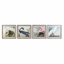 Bild DKD Home Decor Vogel Orientalisch 60 x 2,5 x 60 cm (4 Stück)