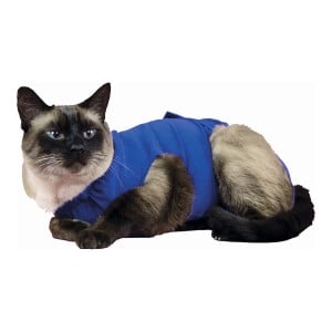 T-shirt de récupération pour animaux de compagnie KVP Bleu 25-33 cm