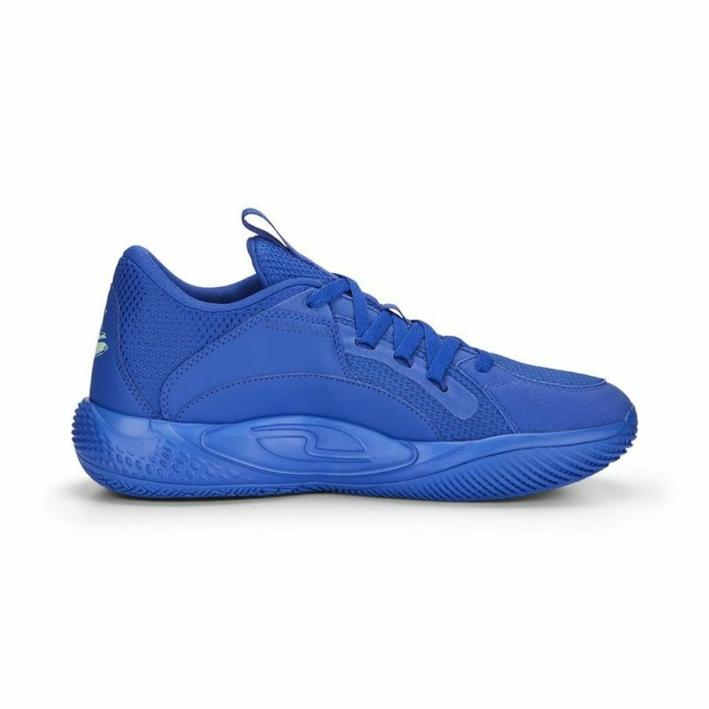 Chaussures de Basket-Ball pour Adultes Puma Court Rider Chaos Sl Bleu