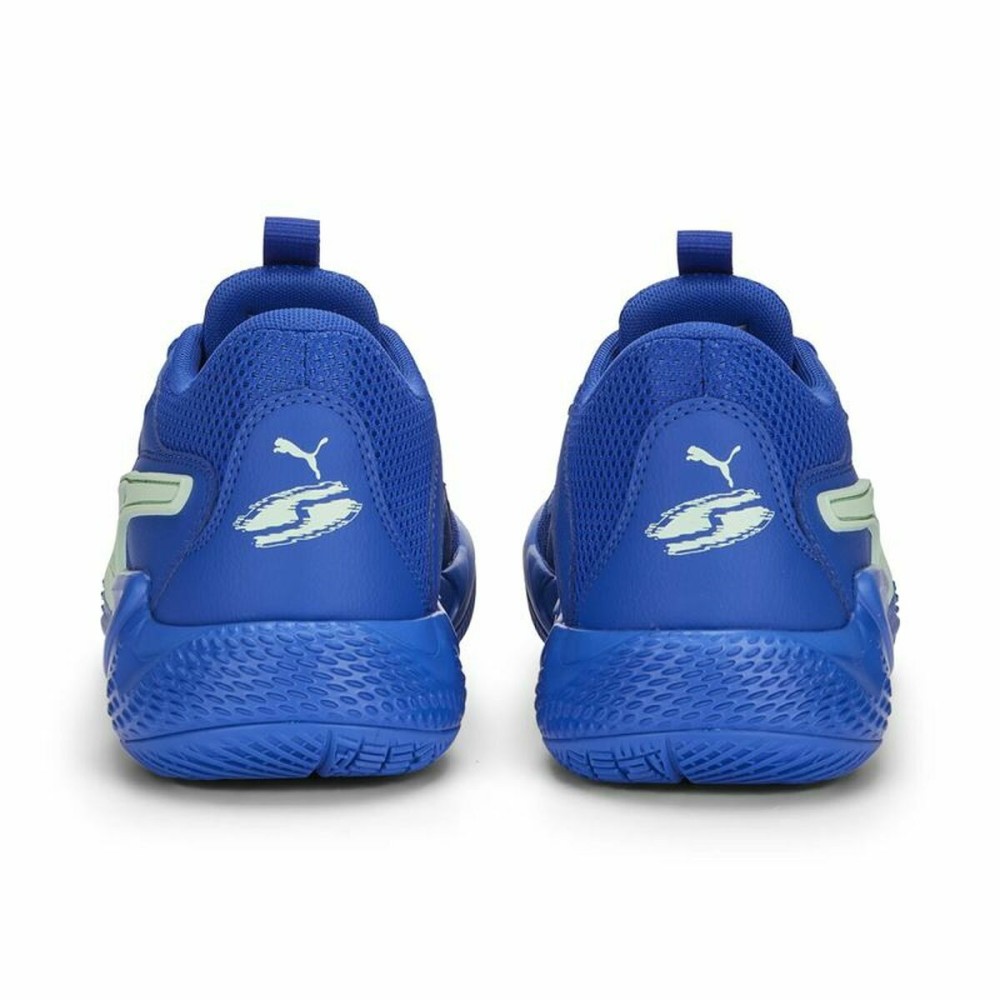 Chaussures de Basket-Ball pour Adultes Puma Court Rider Chaos Sl Bleu