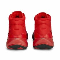 Chaussures de Basket-Ball pour Adultes Puma Playmaker Pro Mid Rouge