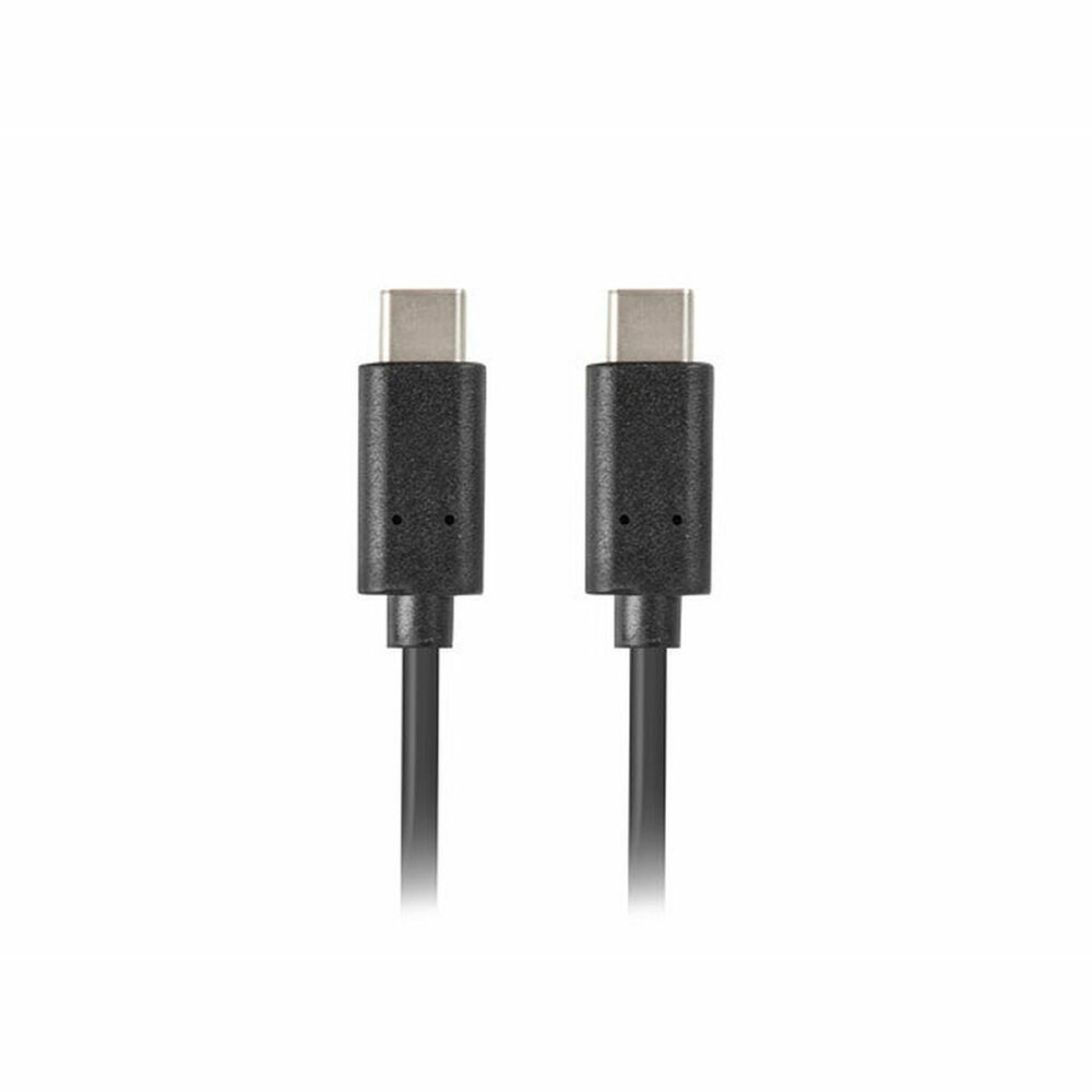 Kabel USB C Lanberg CA-CMCM-31CU-0005-BK Schwarz