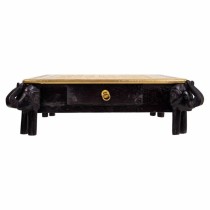 Table d'appoint Alexandra House Living Noir Doré 44 x 15 x 44 cm