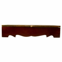 Jewelry box Alexandra House Living Dark brown Brass Mango wood MDF Wood 20 x 7 x 33 cm