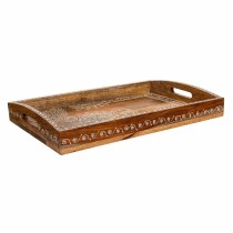 Schale Alexandra House Living Weiß natürlich Mango-Holz 29 x 6 x 43 cm