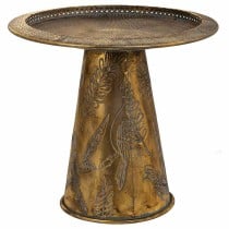 Side table Alexandra House Living Gold Iron 52 x 48 x 52 cm