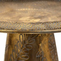 Side table Alexandra House Living Gold Iron 52 x 48 x 52 cm