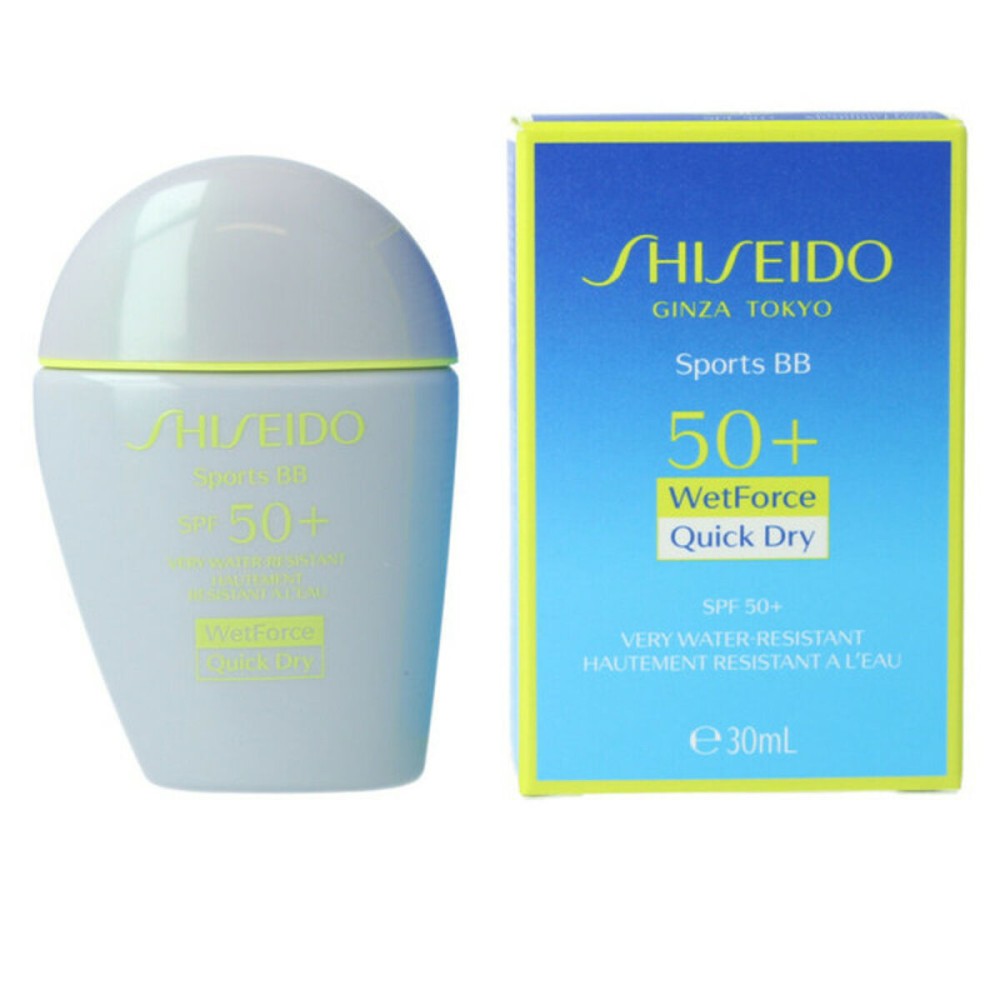 Make-up mit Feuchtigkeitseffekt Sun Care Sports Shiseido SPF50+ (12 g)