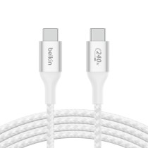 USB-C Cable Belkin CAB015BT1MWH 1 m White (1 Unit)