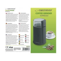 Coffee Grinder Esperanza EKC001K Black 160 W