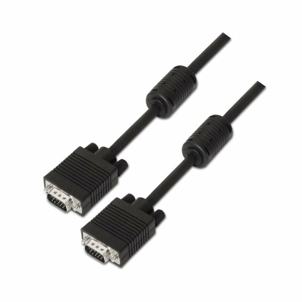 SVGA Cable Aisens A113-0074 Black 10 m