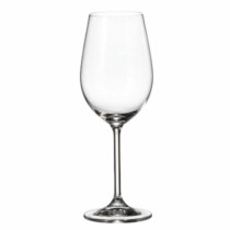 Set de Verres Bohemia Crystal Clara 350 ml Blanc 6 Pièces 6 x 8 x 22 cm (6 Unités) (4 Unités)