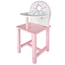 Highchair Woomax 25 x 55 x 20 cm Dolls White Pink 2 Units