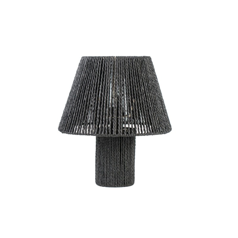 Lampe de bureau Romimex Noir Corde 22 x 36 x 22 cm