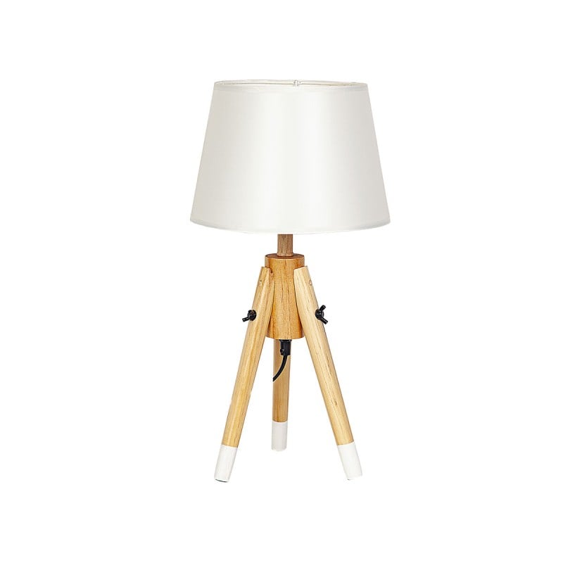 Lampe de bureau Romimex Naturel Bois MDF 24 x 48 x 24 cm