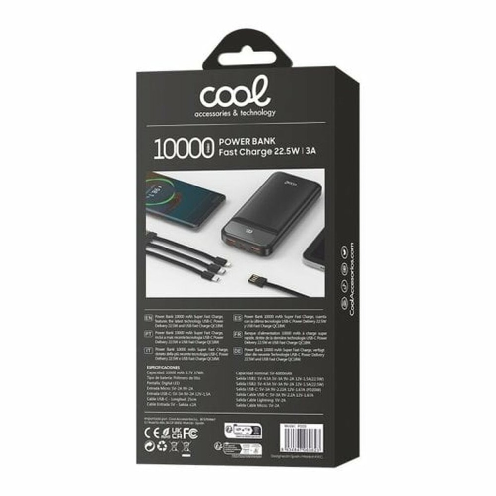 Powerbank Cool Schwarz