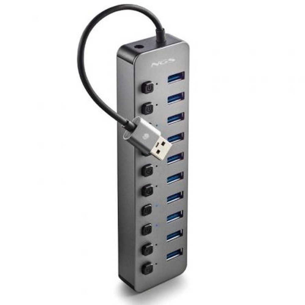 Hub USB NGS IHUB10 Grau