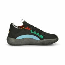 Chaussures de Basket-Ball pour Adultes Puma Court Rider Chaos Noir