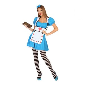 Costume for Adults Multicolour Alice Fantasy (3 Pieces)