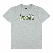 Chemisette Levi's Camo Poster Logo Gray Gris