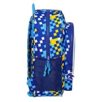 Cartable Sonic Speed 32 x 38 x 12 cm Bleu