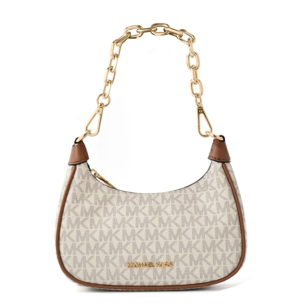 Damen Handtasche Michael Kors Cora Beige 19 x 15 x 6 cm