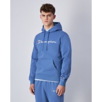 Herren Sweater mit Kapuze Champion HOODED SWEATSHIRT 220253 CBU Blau