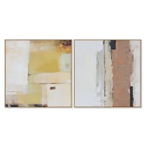 Cadre Home ESPRIT Abstrait Urbaine 100 x 4 x 100 cm (2 Unités)