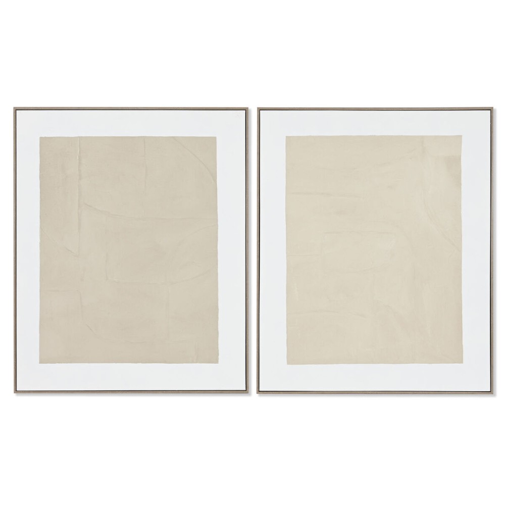 Painting Home ESPRIT Abstract Urban 82,3 x 4,5 x 102,3 cm (2 Units)