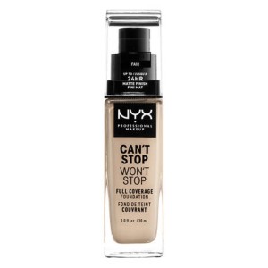 Crème Make-up Base NYX Can't Stop Won't Stop Fair (30 ml)