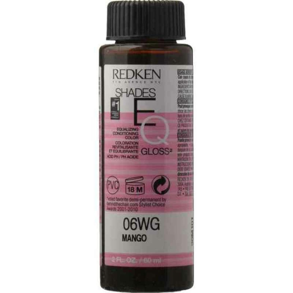 Coloration Permanente en Crème Redken Nº 06WG Mango (60 ml)