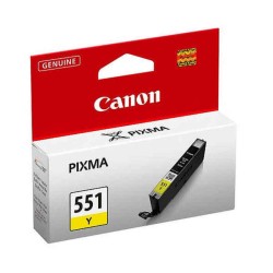 Original Ink Cartridge Canon CLI-551 Yellow