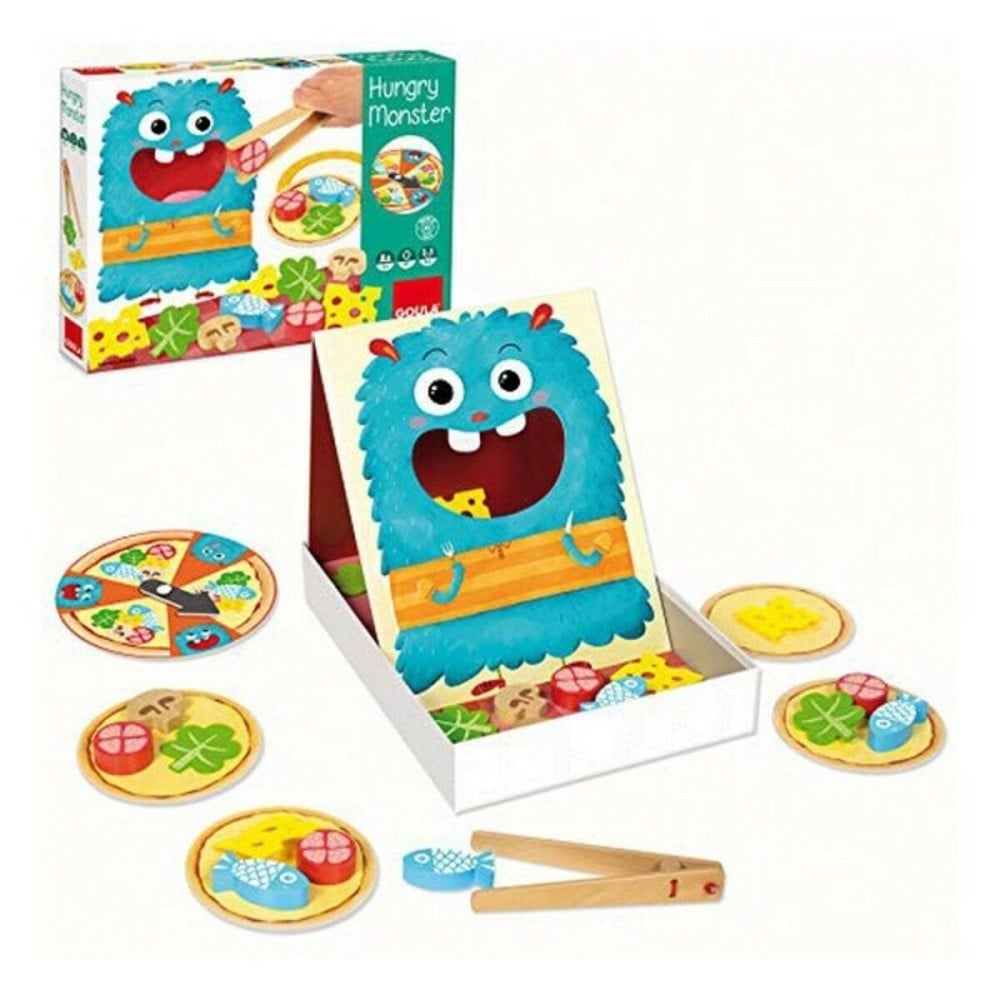 Geschicklichkeitsspiel für Babys Hungry Monster Goula 53172