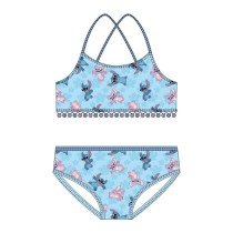 Bas de Bikini Pour Filles Stitch Bleu