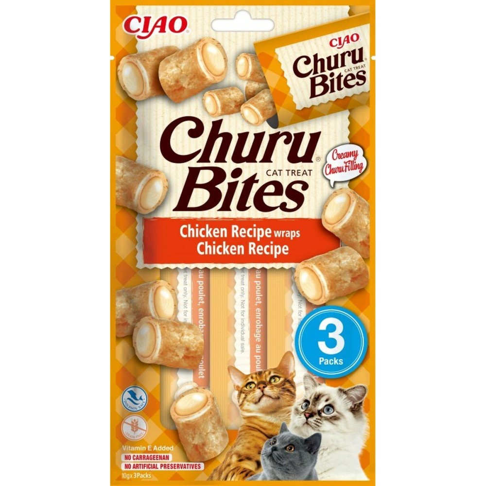 Snack für Katze Inaba Churu Bites Huhn