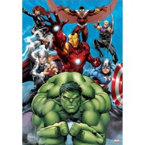 Puzzle   The Avengers Super Heroes         200 Pieces 40 x 28 cm  