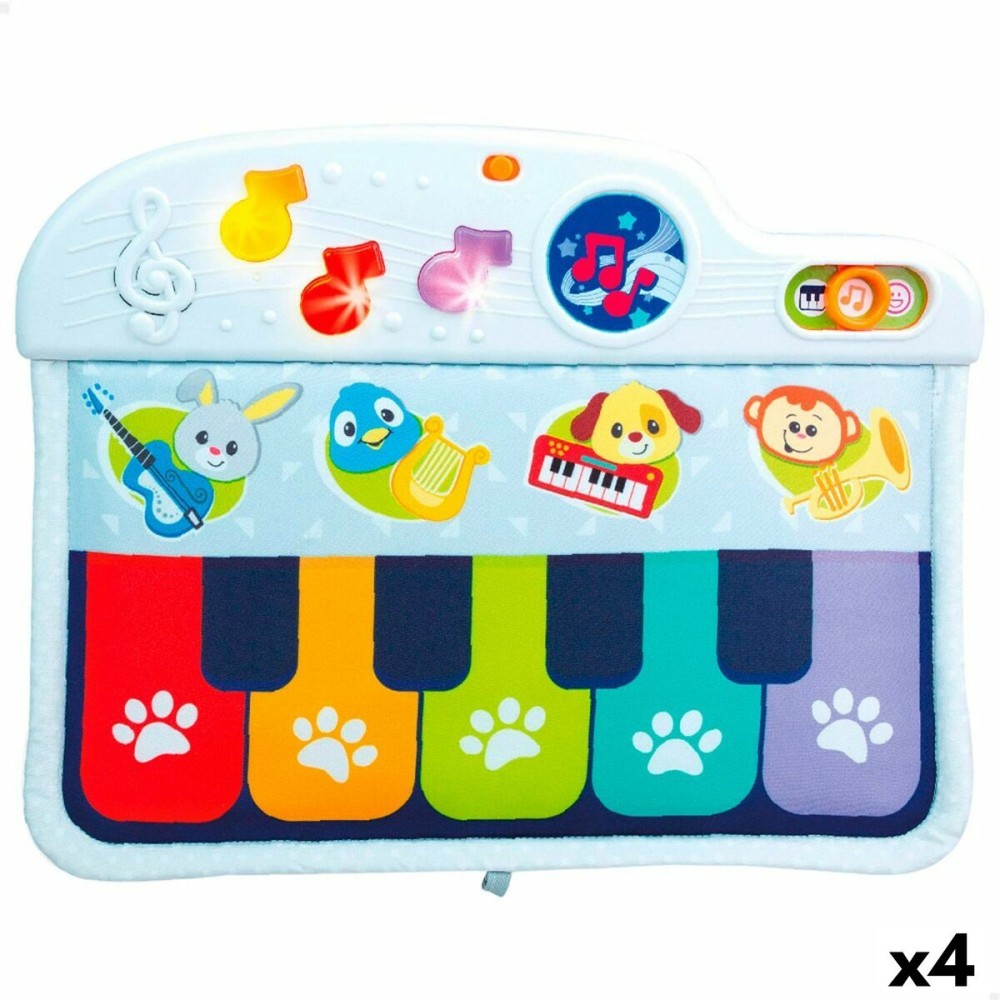 Piano interactif pour bébé Winfun 42 x 3 x 32 cm (4 Unités)