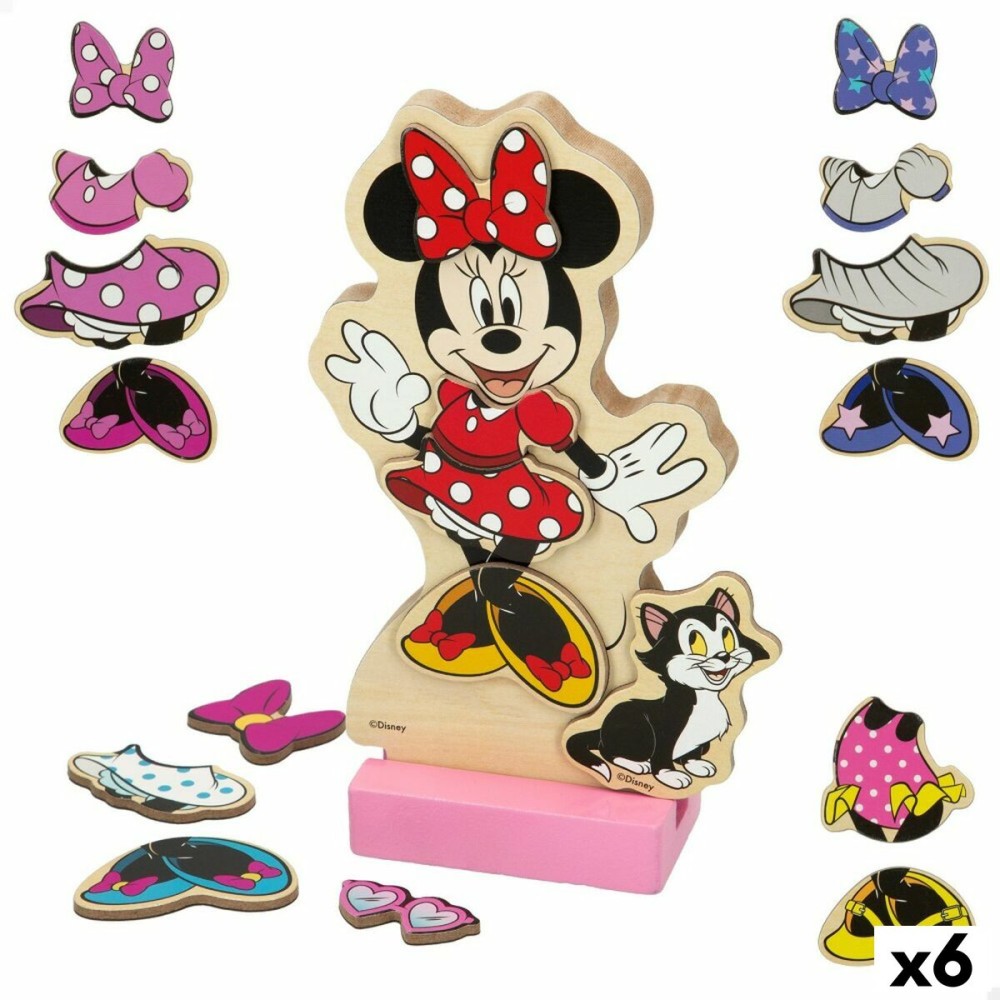 Wooden Game Disney Minnie Mouse