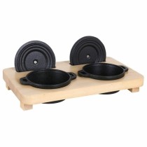 Casseroles Viejo Valle Fonte Avec support 30 x 18 cm (4 Unités)