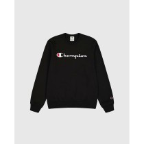 Herren Sweater ohne Kapuze Champion CREWNECK SWEATSHIRT 220254 NBK Schwarz